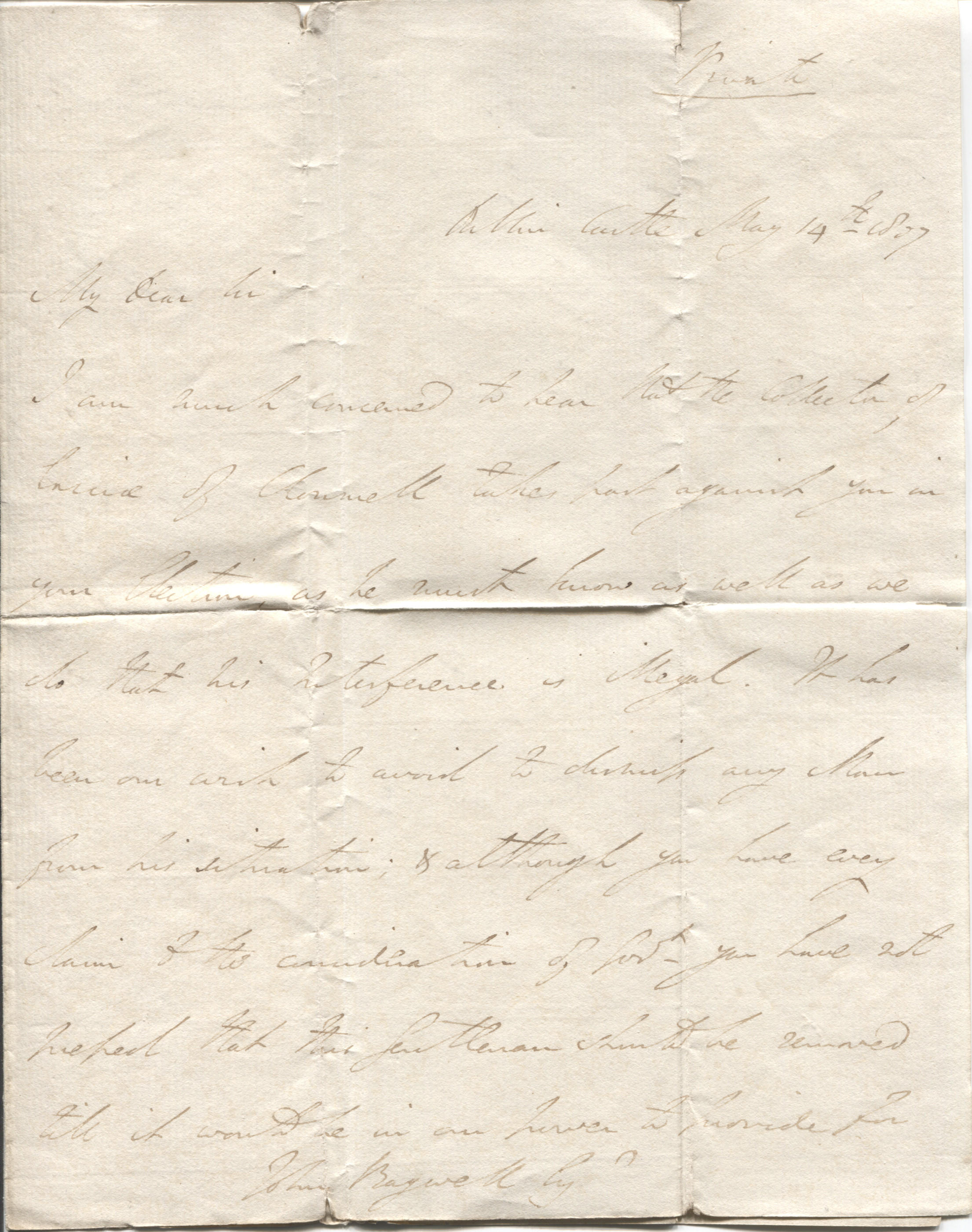 (Arthur Wellesley, Duke of, 1769-1852, Field Marshal & Statesman) — Sophie Dupré Autographs
