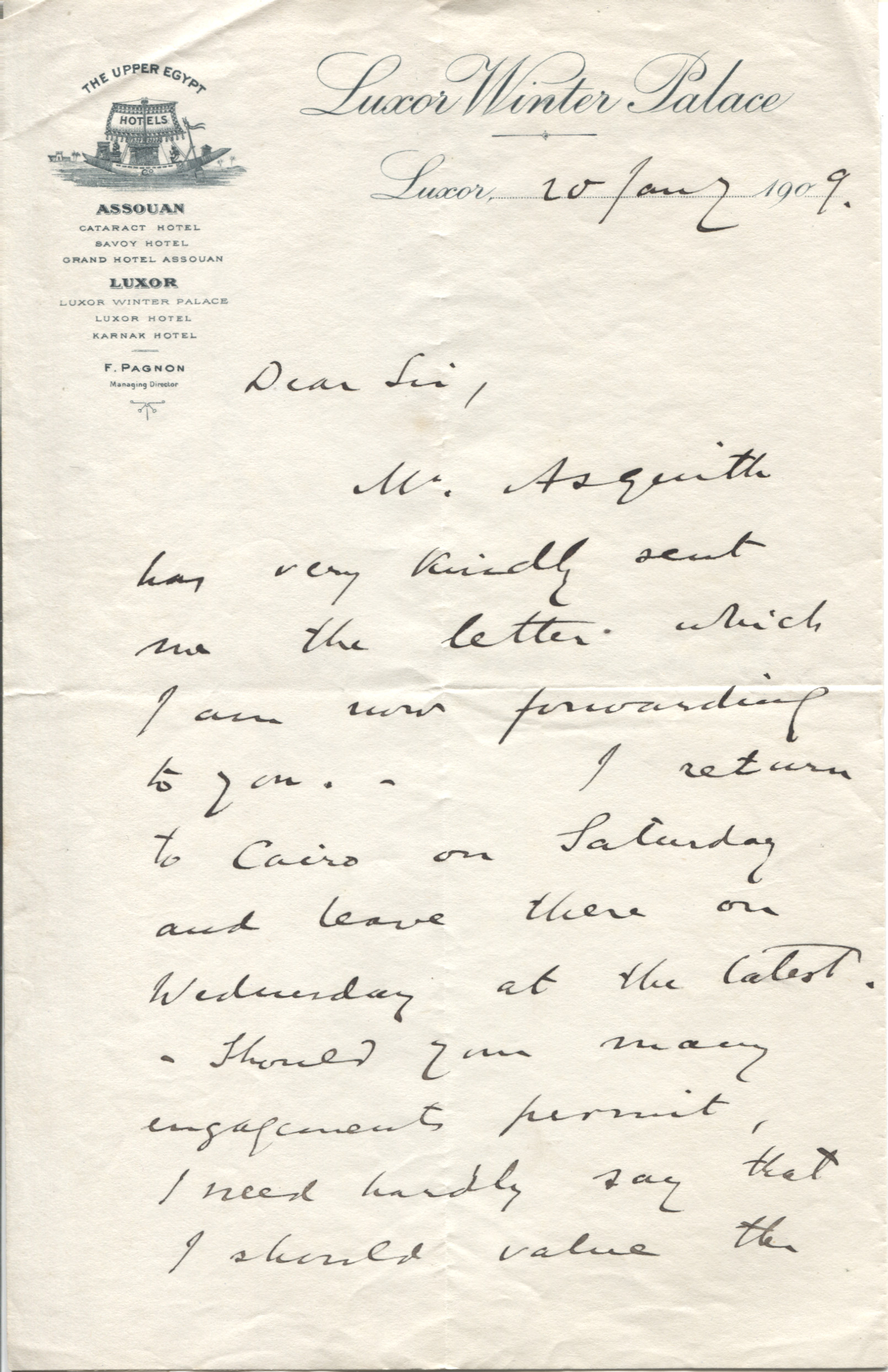 (Sir Herbert Beerbohm, 1852-1917, Actor-Manager) — Sophie Dupré Autographs