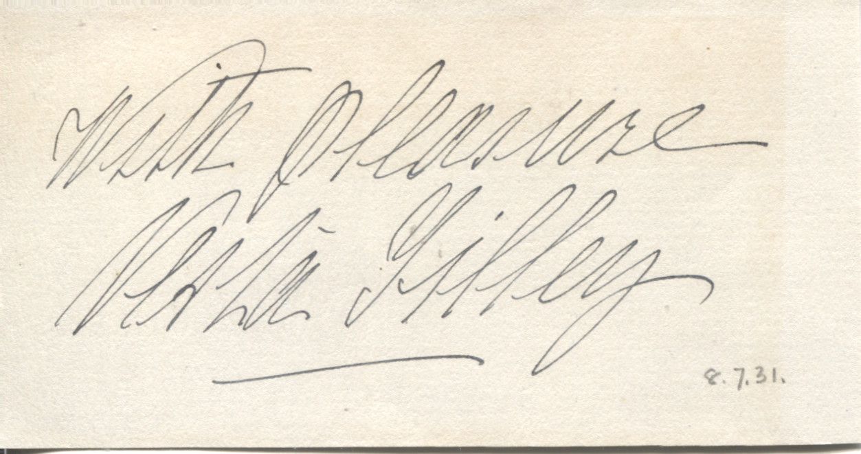 (Vesta, Lady de Frece, 1864-1952, English Comedienne) — Sophie Dupré Autographs