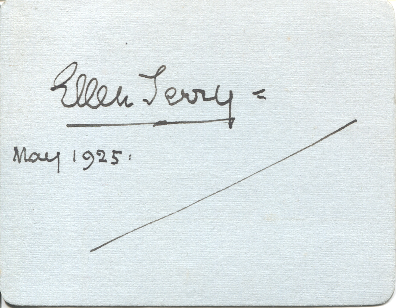 (Dame Ellen, 1848-1928, Actress) — Sophie Dupré Autographs