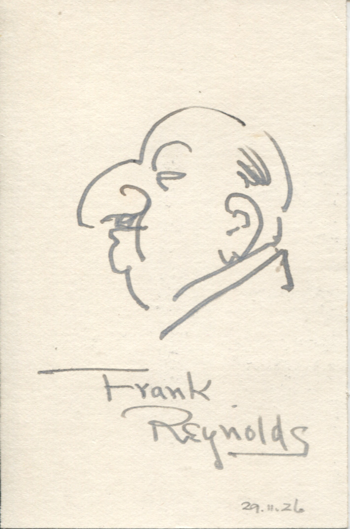 (Frank, 1876-1953, Joined 'Punch' as an Artist, 1919, Art Editor 1920-1930, Illustrator of Dickens) — Sophie Dupré Autographs