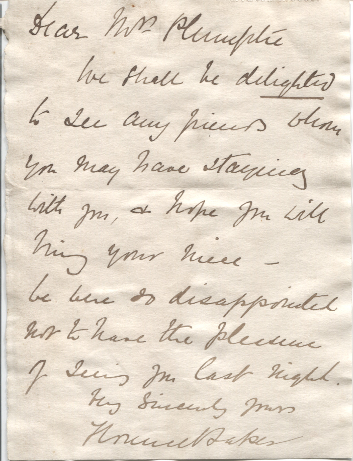 (Florence, 1841-1916, Explorer, wife of Sir Samuel White, bought in an Ottoman Slave Market) — Sophie Dupré Autographs