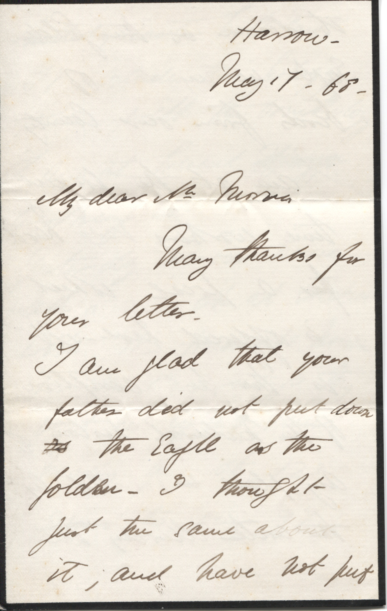 (Francis Maitland, 1851-1882, Naturalist) — Sophie Dupré Autographs
