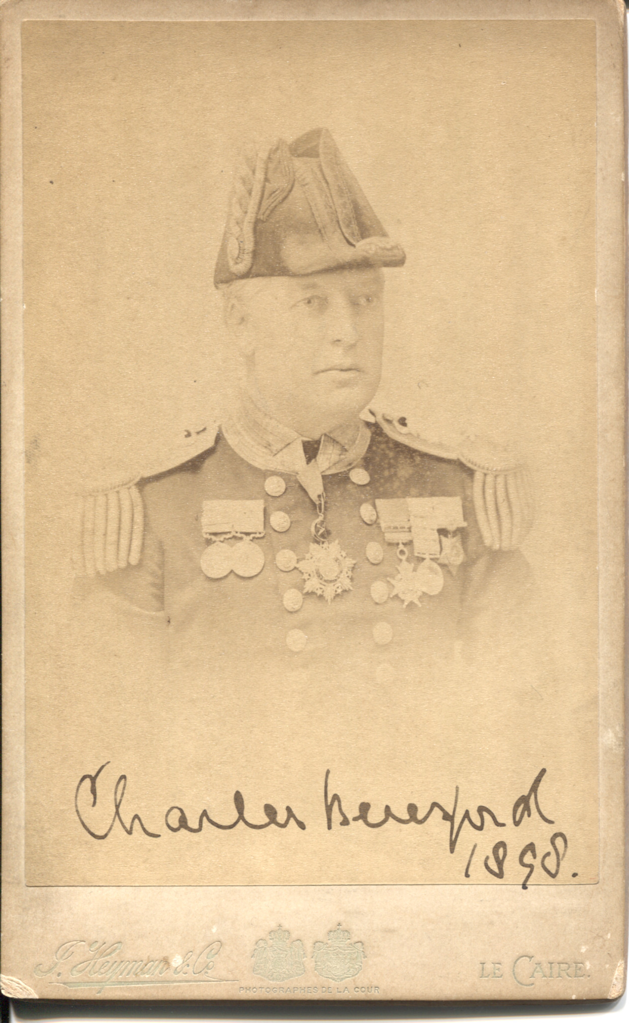 (Admiral Lord Charles, 1846-1919, M.P. for Portsmouth, Lover of 'Darling Daisy', Frances, Countess of Warwick) — Sophie Dupré Autographs