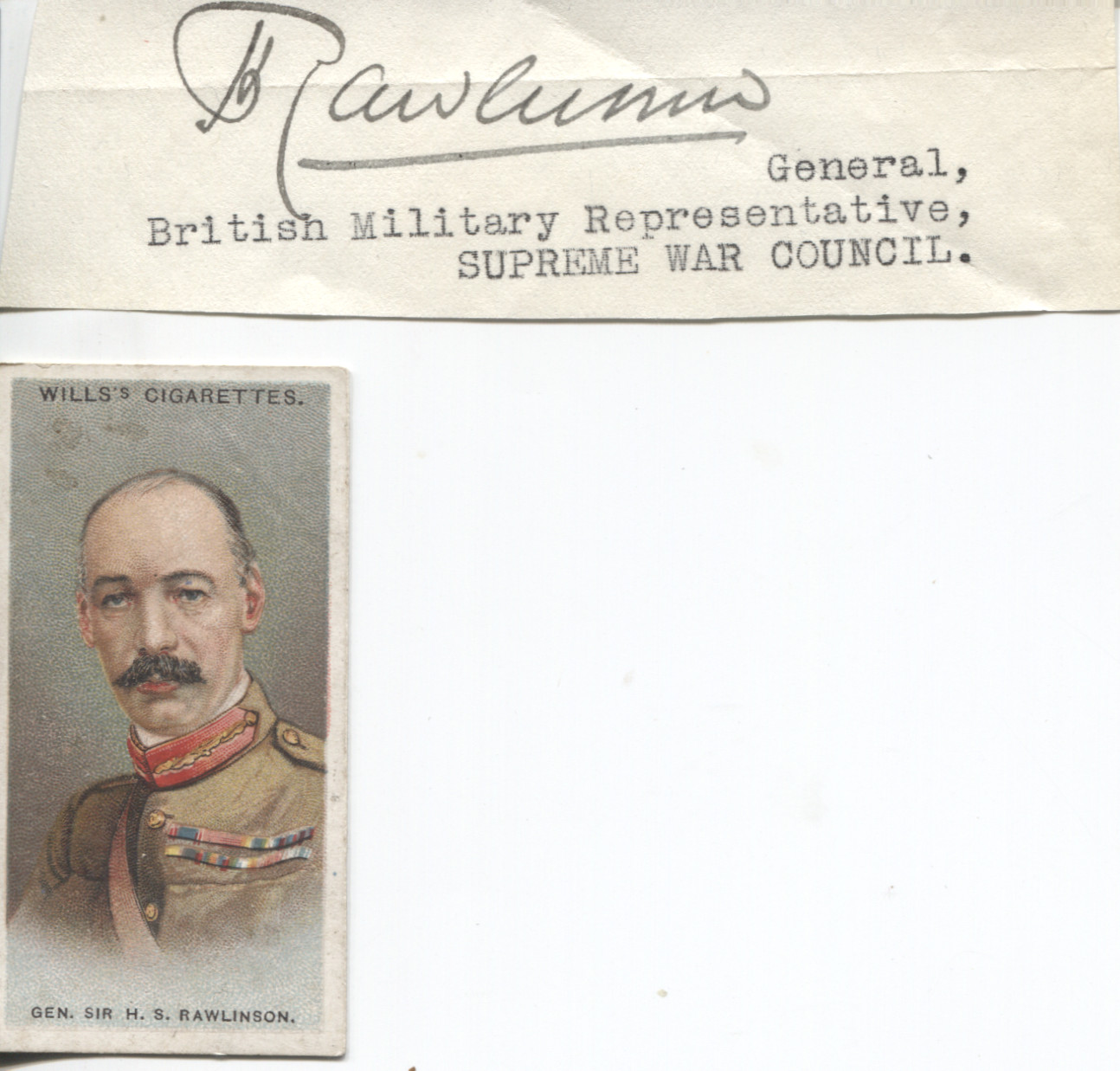 (Sir Henry Seymour, 1st Baron, 1864-1925, General) — Sophie Dupré Autographs