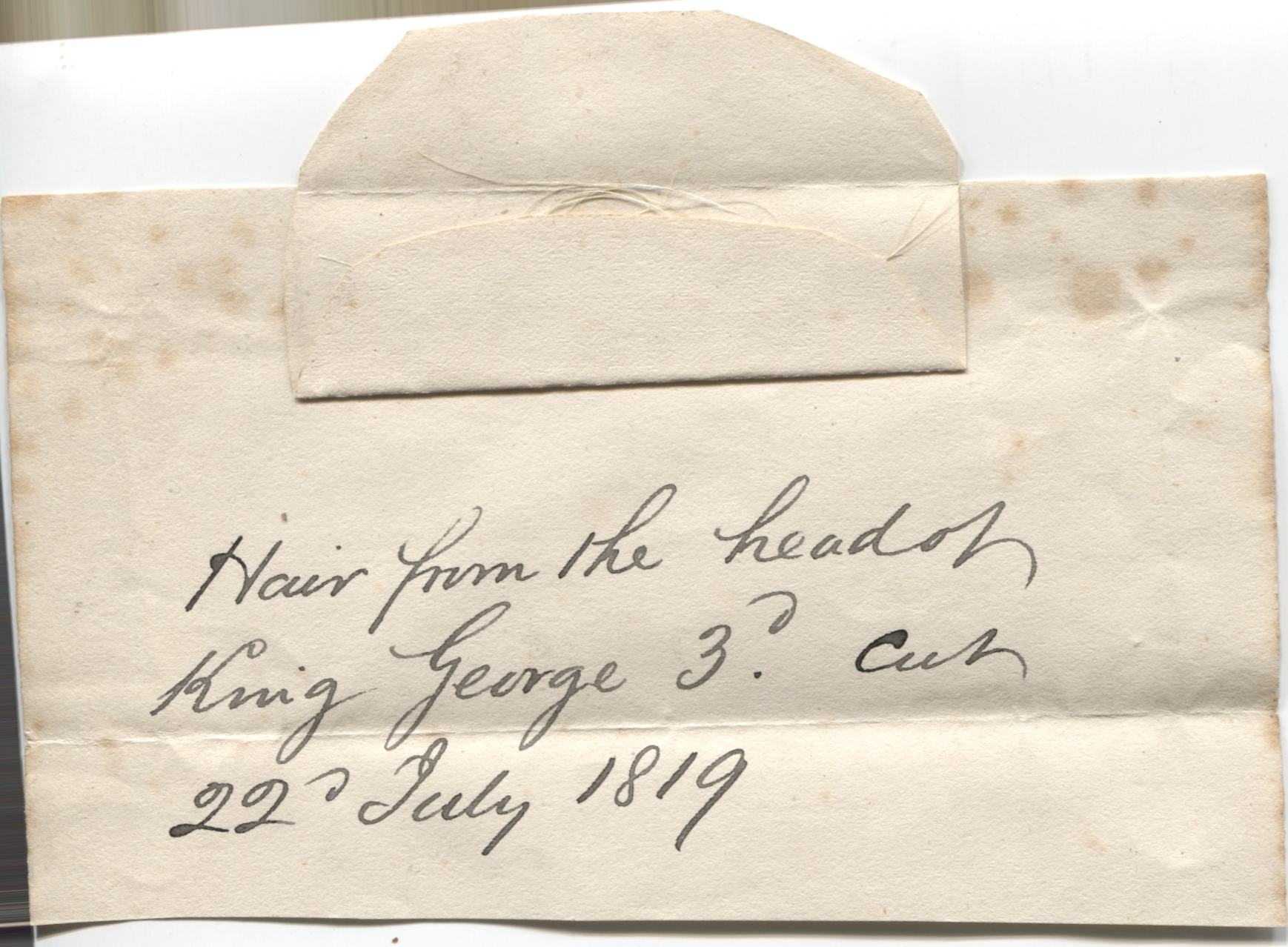 (1738-1820, King of Great Britain) — Sophie Dupré Autographs