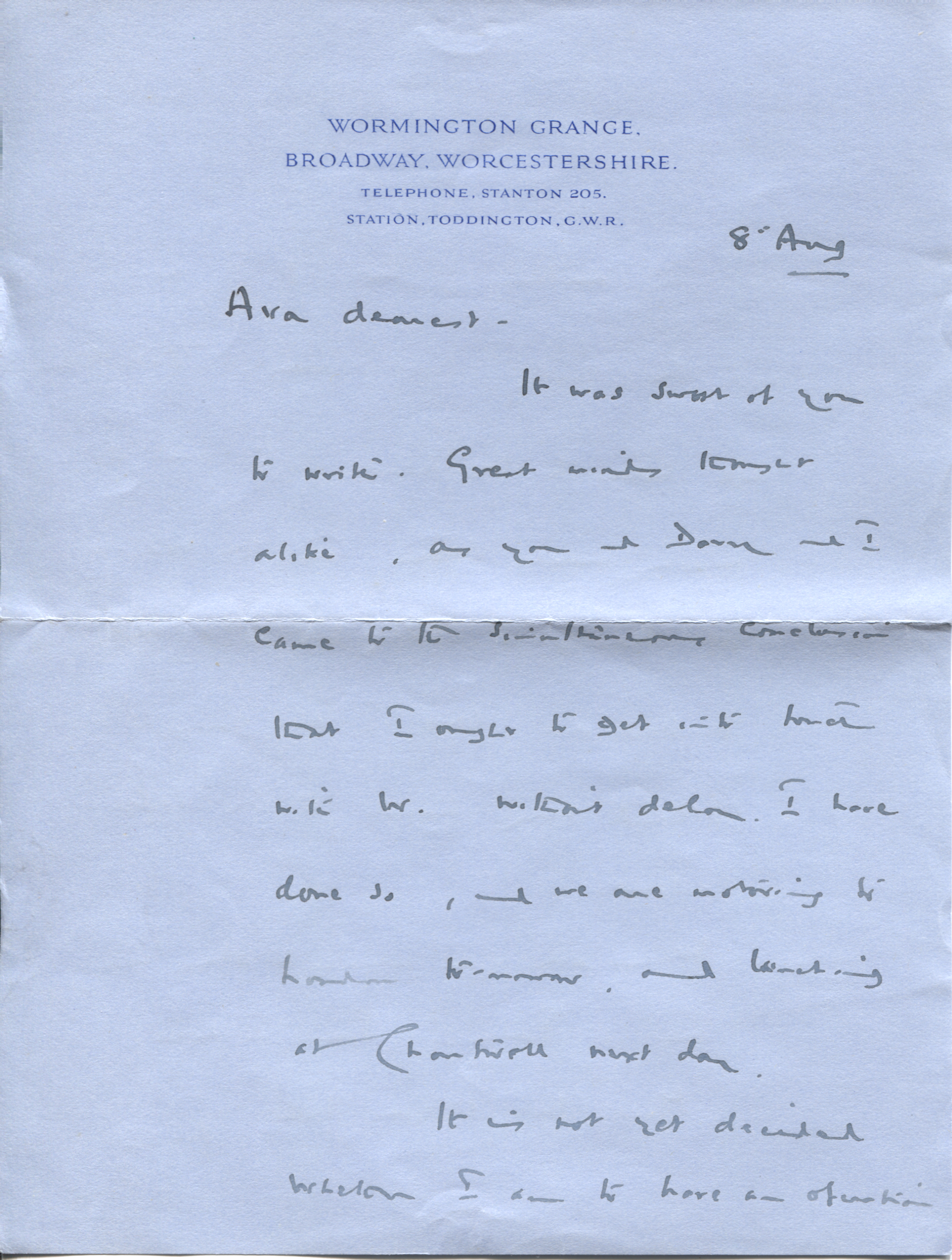 (Hastings Lionel 'Pug', 1st Baron, 1887-1965, General, Chief of Staff to Churchill) — Sophie Dupré Autographs