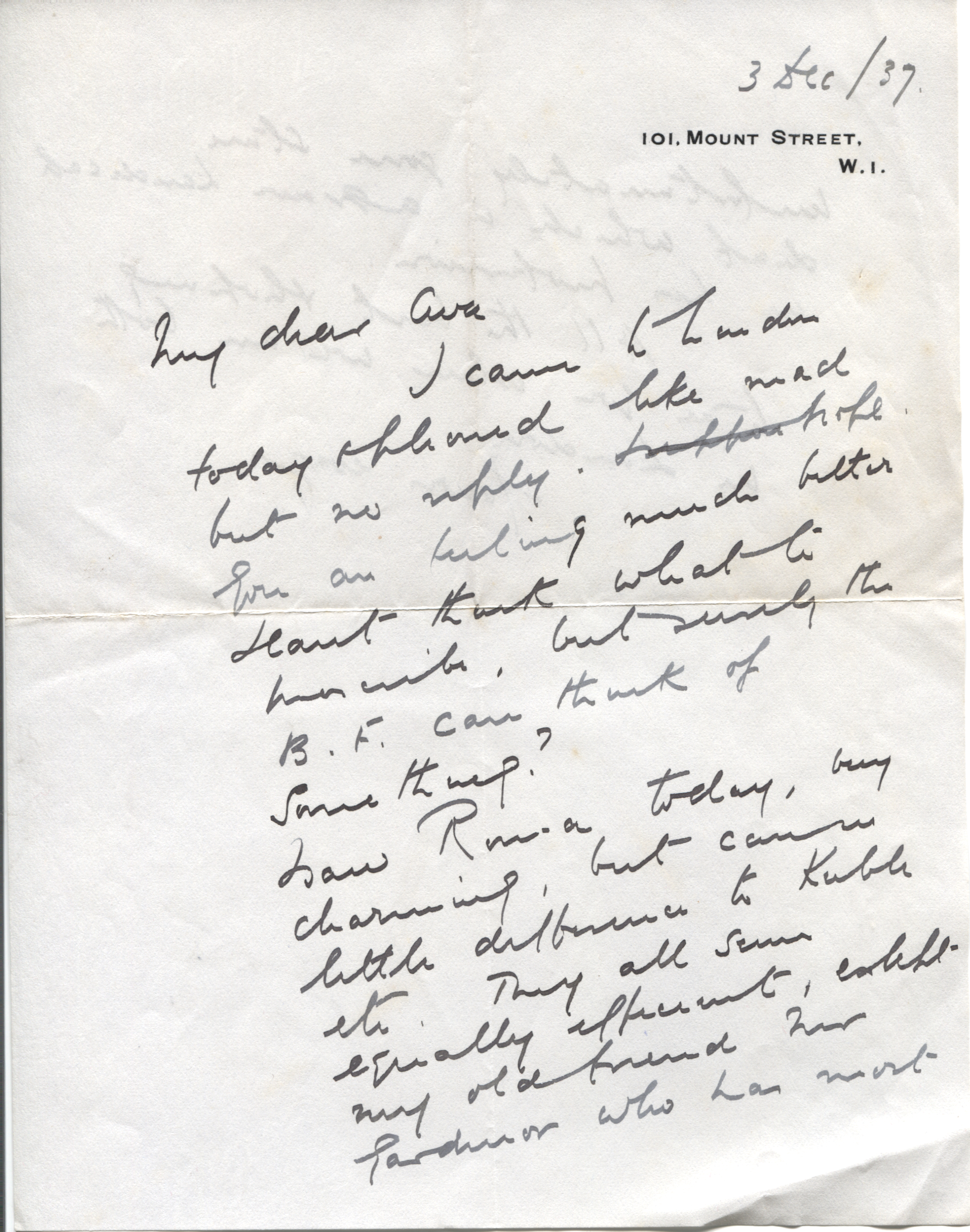 (Sir John, 1882-1958, O.M., Civil Servant and Cabinet Minister, from 1952 1st Viscount Waverley) — Sophie Dupré Autographs