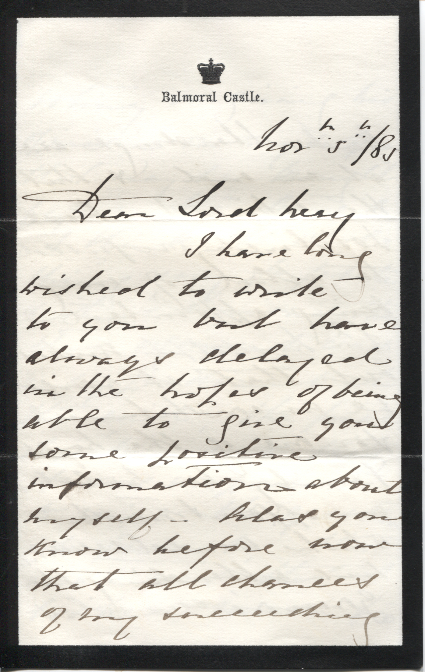 (Duke of Connaught, 1850-1942, Son of Queen Victoria, Governor General of Canada) — Sophie Dupré Autographs
