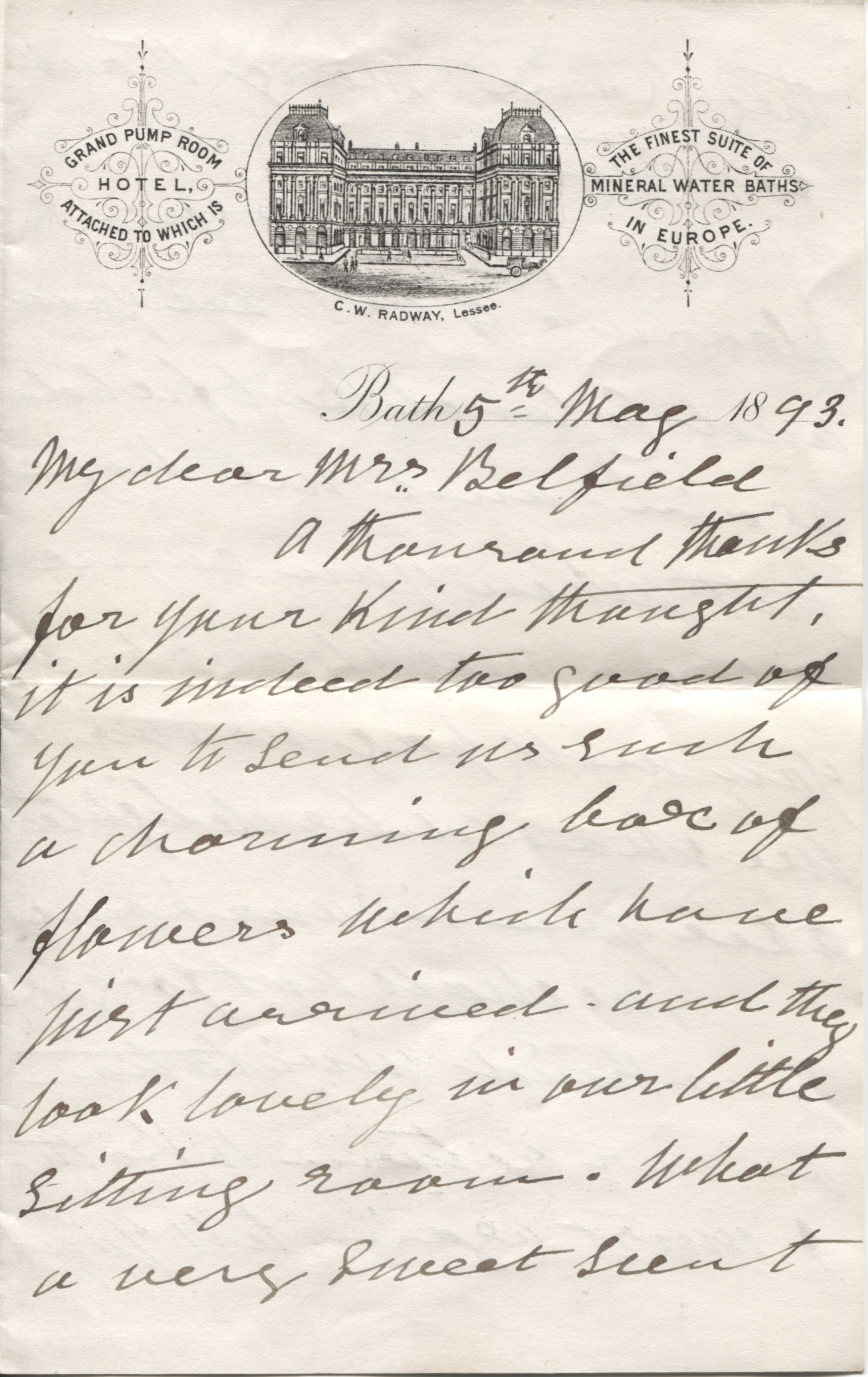 (Florence, 1841-1916, Explorer, wife of Sir Samuel White, bought in an Ottoman Slave Market) — Sophie Dupré Autographs