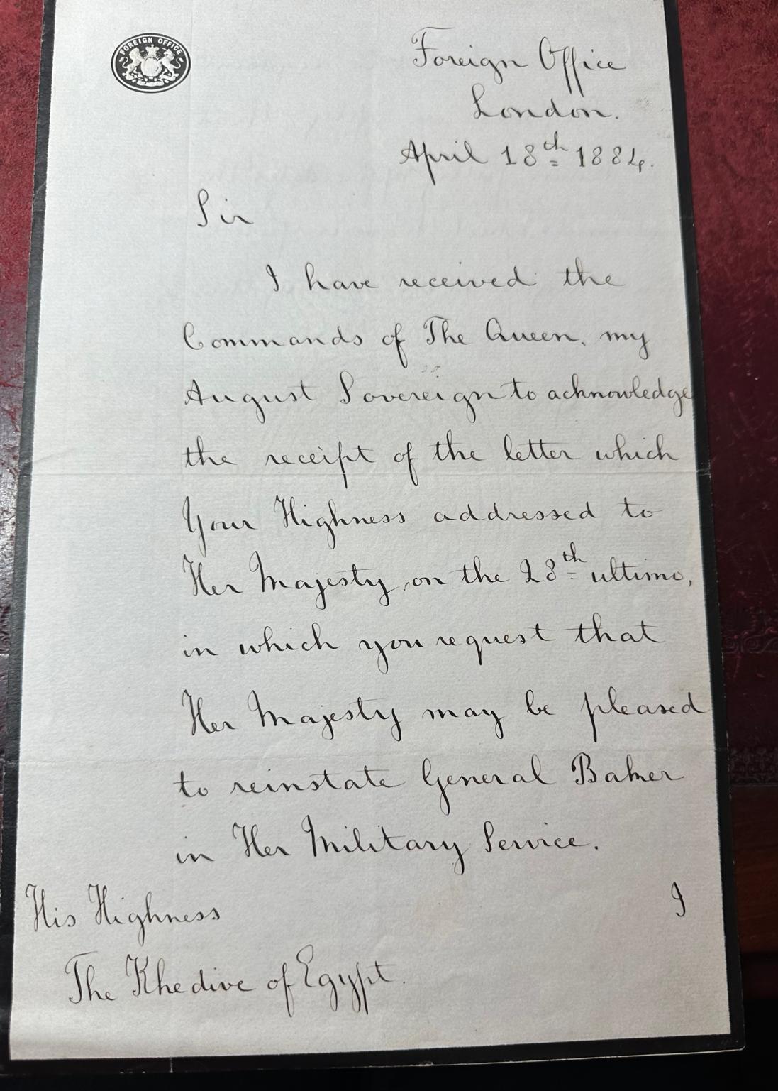 (2nd Earl Granville, George Leveson-Gower, 1815-1891, Liberal Statesman, from 1846 2nd Earl, Secretary of State for Foreign Affairs) — Sophie Dupré Autographs