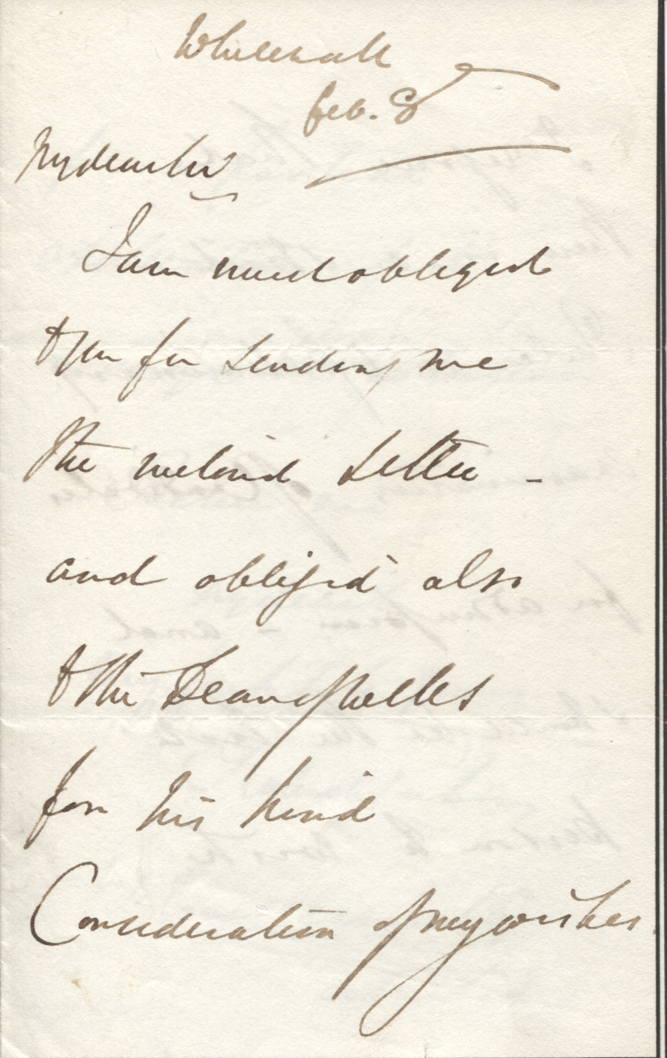 (Sir Robert, 1788-1850, Prime Minister) — Sophie Dupré Autographs