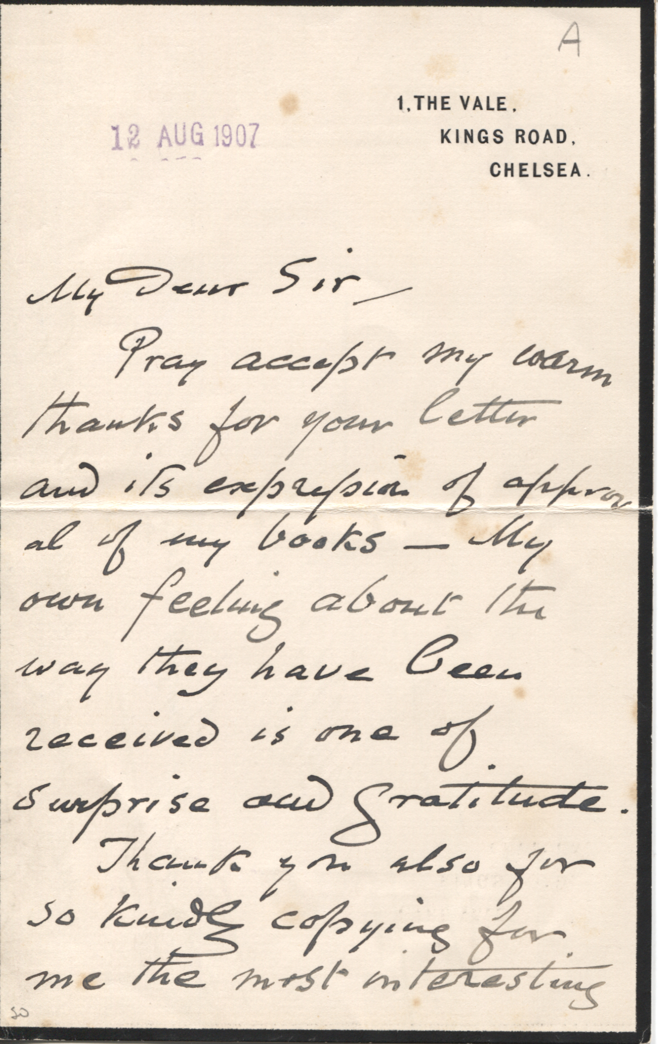 (William Frend, 1839-1917, Artist, Inventor and Author) — Sophie Dupré Autographs