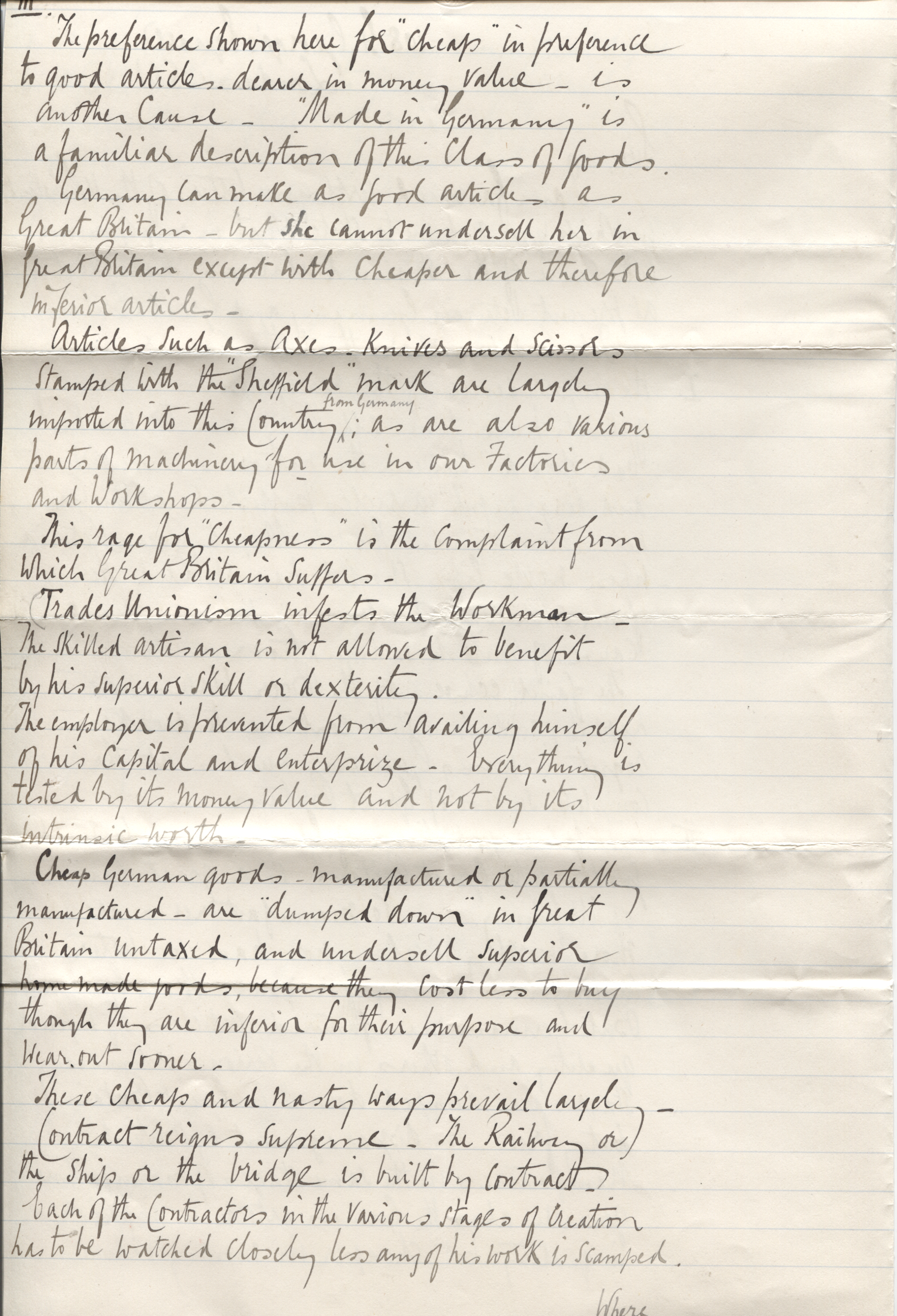 (Sir John Charles, 3rd Baronet, 1821-1912, Admiral and Politician) — Sophie Dupré Autographs