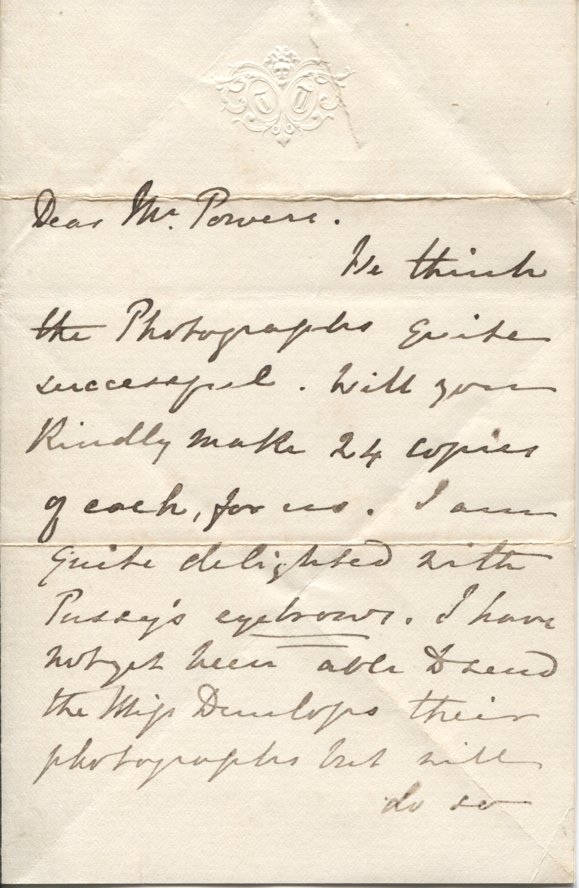 (Theodosia, née Garrow, 1816-1865, Poet, Translator and Writer, wife of Thomas Adolphus) — Sophie Dupré Autographs