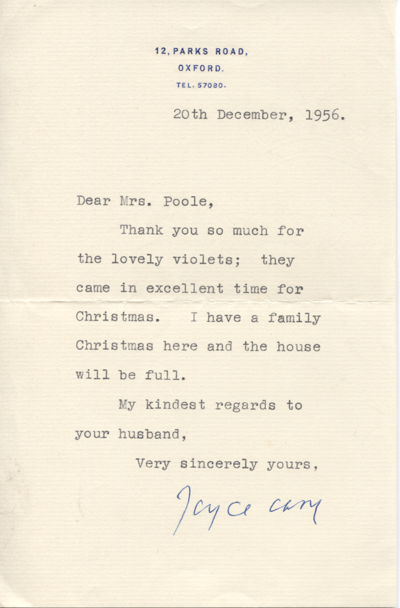 (Arthur Joyce, 1888-1957, Anglo-Irish Writer and Colonial Official) — Sophie Dupré Autographs