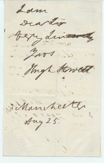 (Revd. Hugh, 1799-1865, Writer and Preacher, from 1831 incumbent of Christ Church, Salford, built for him) — Sophie Dupré Autographs