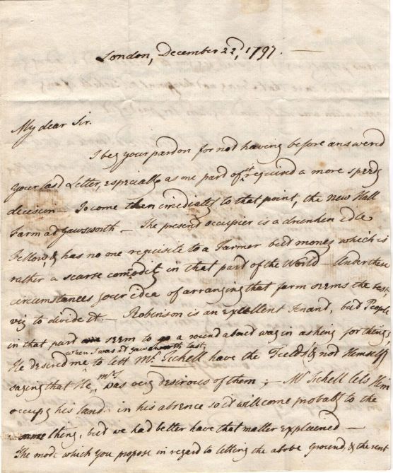 (Charles Stanhope, 1753-1829, M.P., General and Diplomat, from 1779 3rd Earl) — Sophie Dupré Autographs
