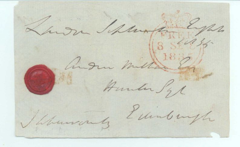 (1st Baron, James Abercromby, 1776-1858, M.P., Speaker 1835-1839) — Sophie Dupré Autographs