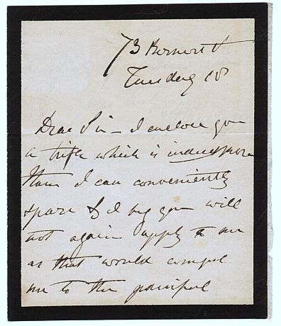 (Sir George Alexander, 1813-1887, Composer of 'The Devil's Opera', 1837, Professor at the RAM) — Sophie Dupré Autographs