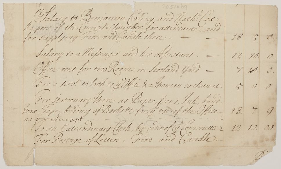 (Henry, 1630-1692, Master of the Rolls, Speaker of the Convention Parliament that prepared for William III's accession) — Sophie Dupré Autographs