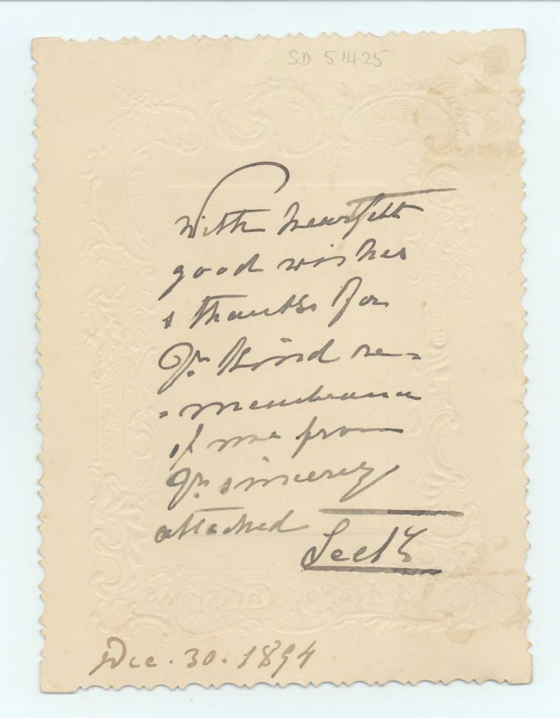(Duke of Teck, 1837-1900, father of Queen Mary) — Sophie Dupré Autographs