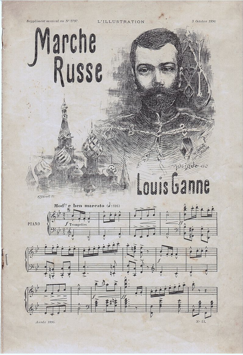 (Louis, 1862-1923, Conductor of the Balls at the Paris Opéra and the Casino of Monte Carlo, Composer of the 'Marche Lorraine')] — Sophie Dupré Autographs
