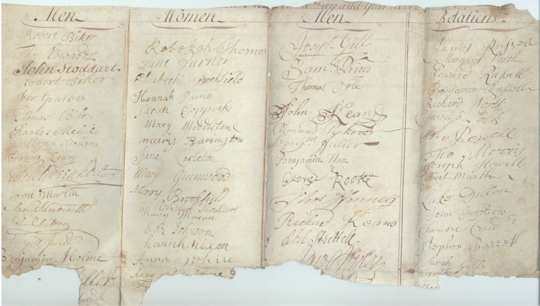 (Thomas and Sarah, Quakers)] — Sophie Dupré Autographs