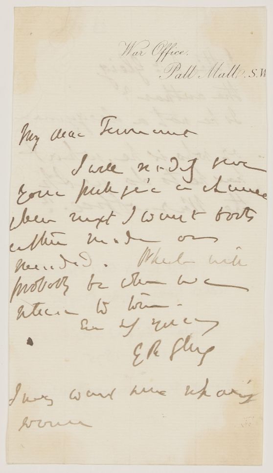 (Revd. George Robert, 1796-1888, Scottish Novelist and Biographer, Chaplain General of the Forces, 1844-1875) — Sophie Dupré Autographs