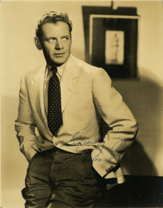 (Charles, 1891-1967, American Character Actor) — Sophie Dupré Autographs