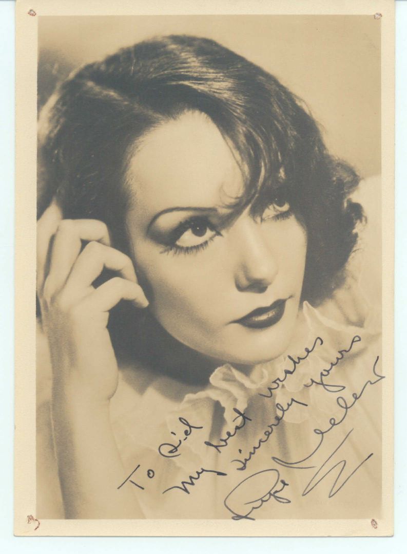 (Lupe, 1909-1944, Mexican Actress) — Sophie Dupré Autographs