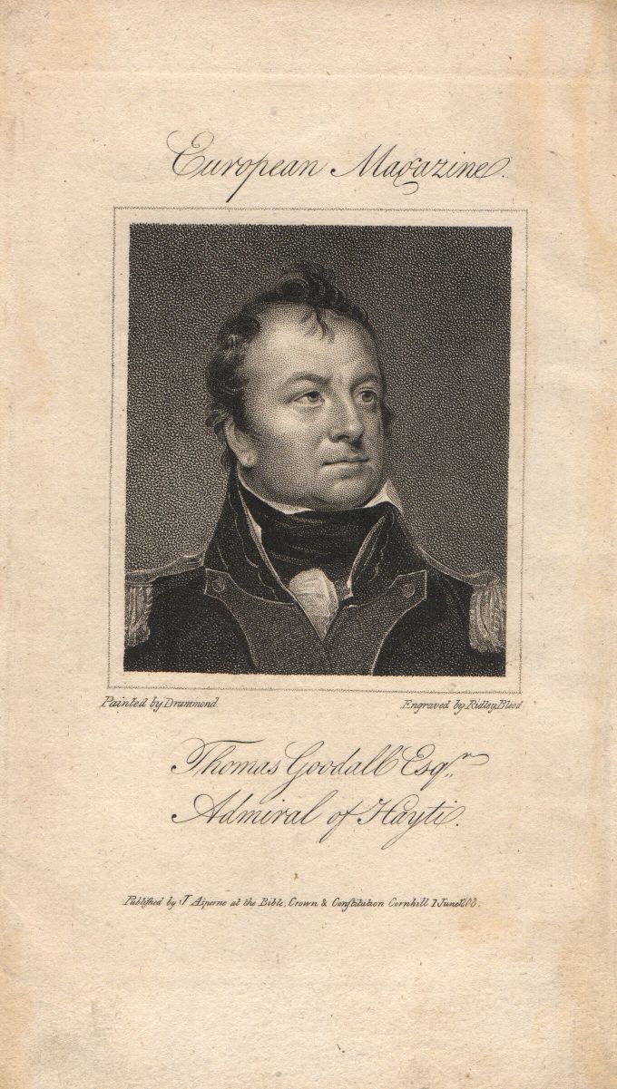 (Thomas, 1767-c. 1832, the 'Admiral of Haiti') — Sophie Dupré Autographs