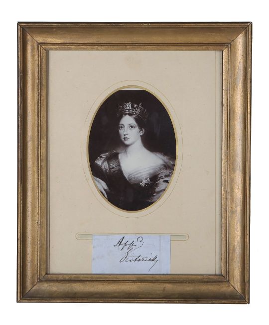 (1819-1901, Queen of Great Britain) — Sophie Dupré Autographs