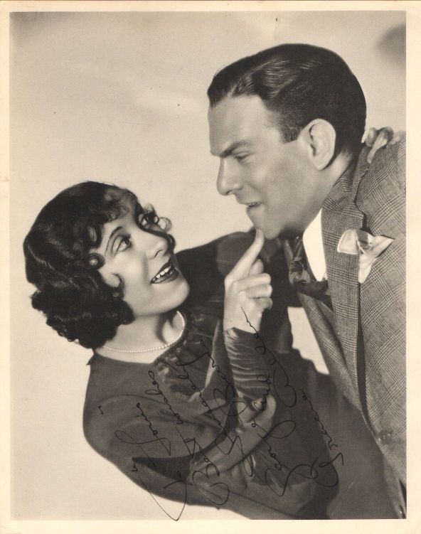 (George, 1896-1996, and his wife Gracie ALLEN, 1895-1964, American Comedy Duo, married 1926) — Sophie Dupré Autographs