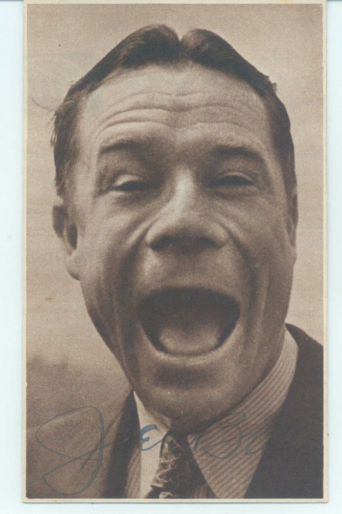 (Joe E., 1892-1973, American Comic Film Actor) — Sophie Dupré Autographs