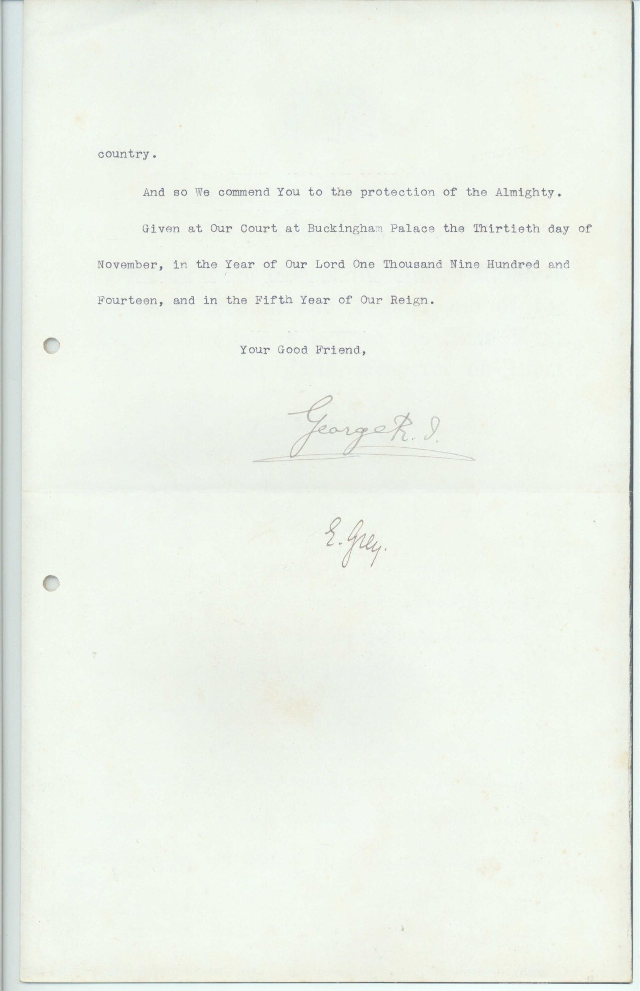 GEORGE V image 2