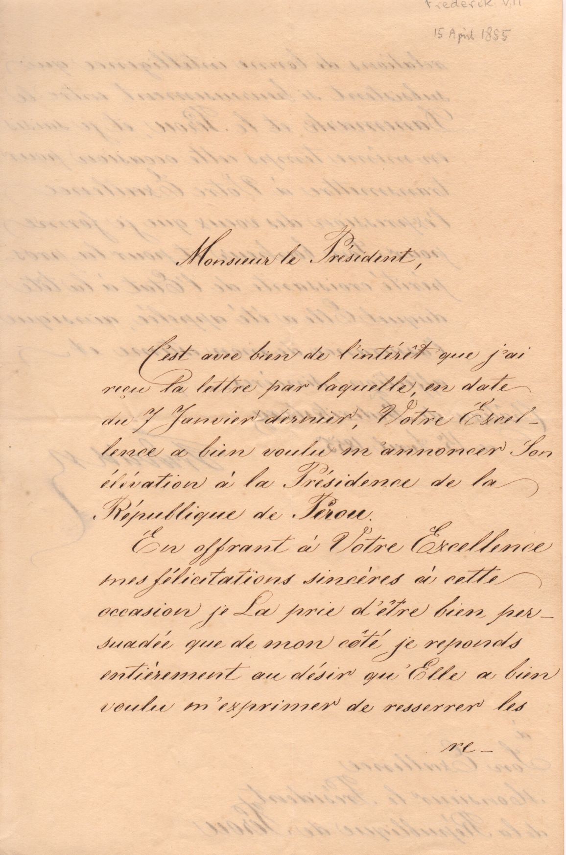 (1808-1863, from 1848 King of Denmark) — Sophie Dupré Autographs