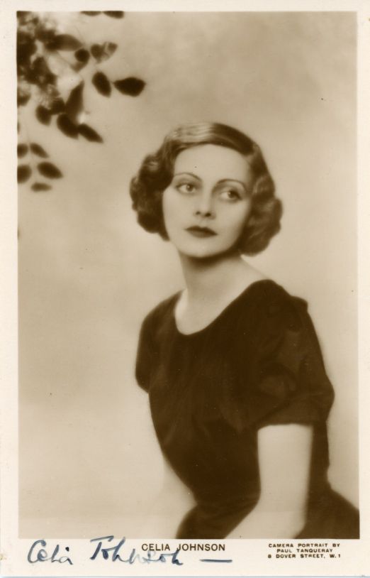 (Dame Celia, 1908-1982, Actress) — Sophie Dupré Autographs