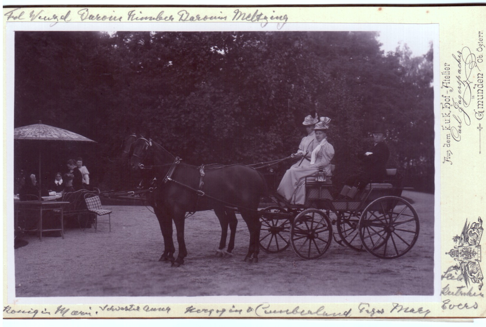 (1853-1933, sister of Queen Alexandra and the Tsarina, third daughter of Christian IX, Duchess of Cumberland)] — Sophie Dupré Autographs