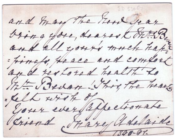 (Duchess of Teck, 1833-1897, Queen Mary's Mother) — Sophie Dupré Autographs