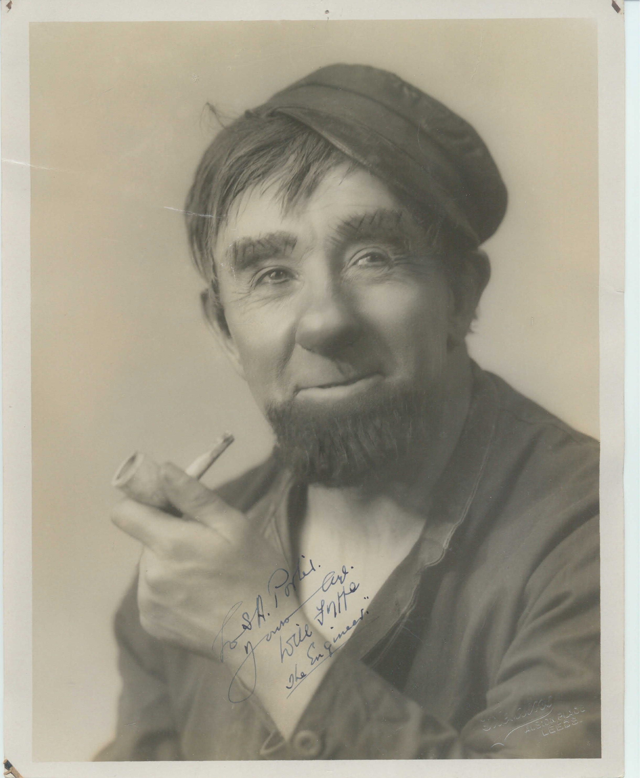 (Will, 1885-1947, Scottish Music Hall Comedian) — Sophie Dupré Autographs