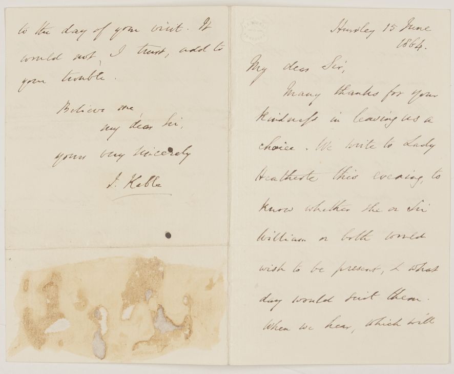 (William Walrond, 1811-1895, Barbados-born Bishop of Antigua 1860-1879) — Sophie Dupré Autographs