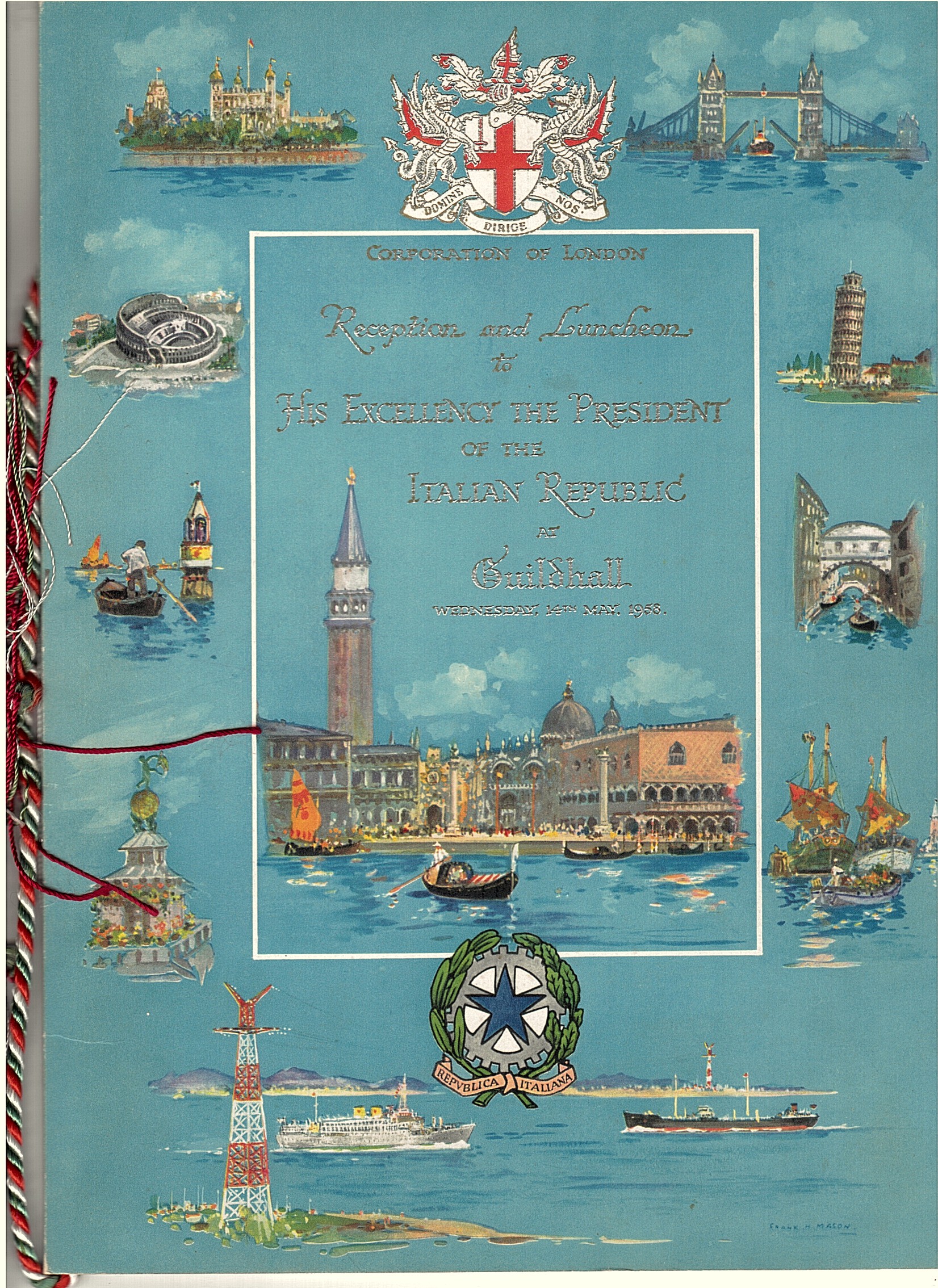 (Giovanni, 1887-1978, President of Italy 1955-1962)] — Sophie Dupré Autographs