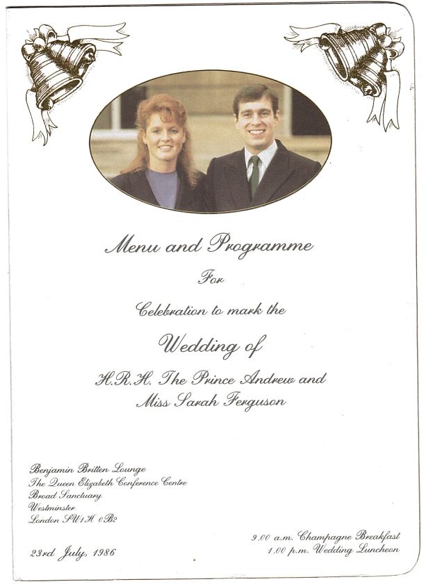 (Prince, b. 1960, 2nd son of Queen Elizabeth II) and SARAH (b. 1959, née Ferguson, Duchess of York, his wife)] — Sophie Dupré Autographs