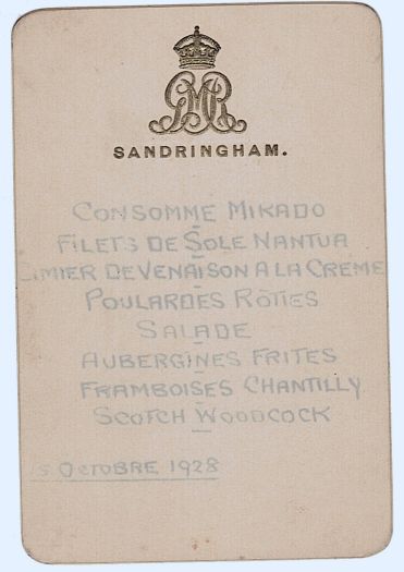 (1865-1936, King of Great Britain) & Queen MARY (of Teck, 1867-1953, his Queen)] — Sophie Dupré Autographs