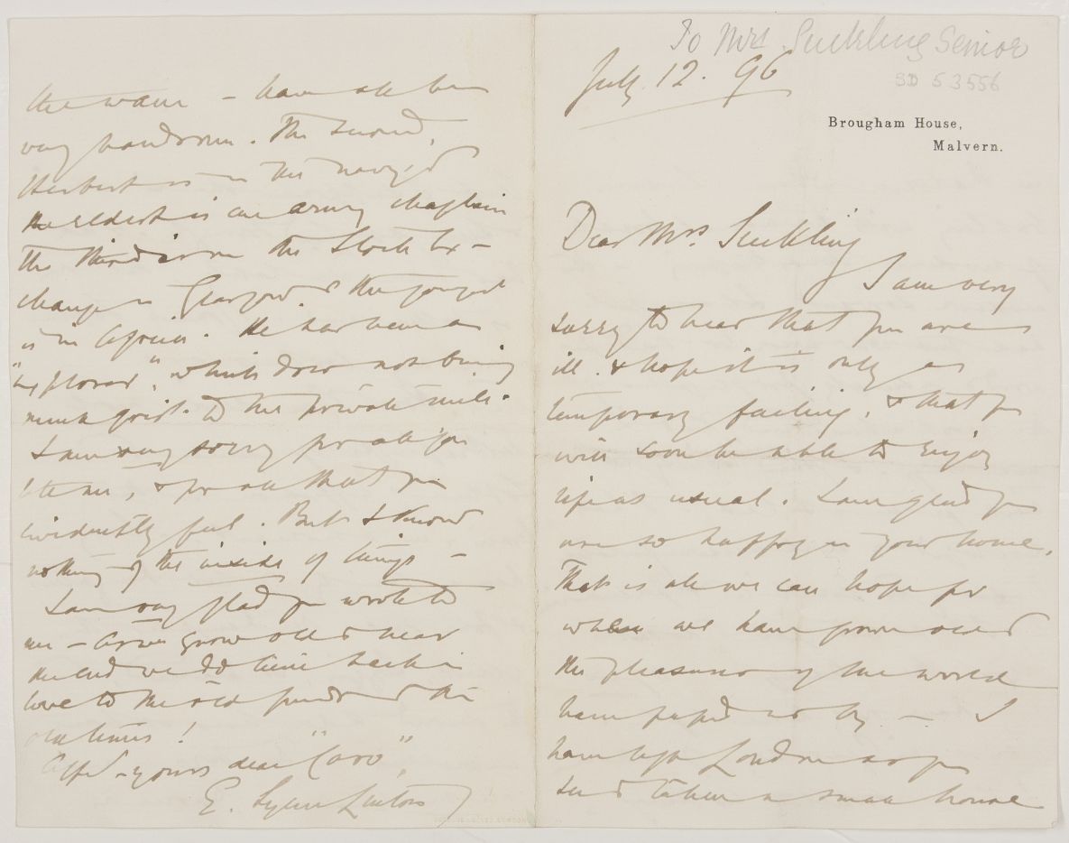 (Eliza Lynn, 1822-1898, Novelist and Journalist) — Sophie Dupré Autographs
