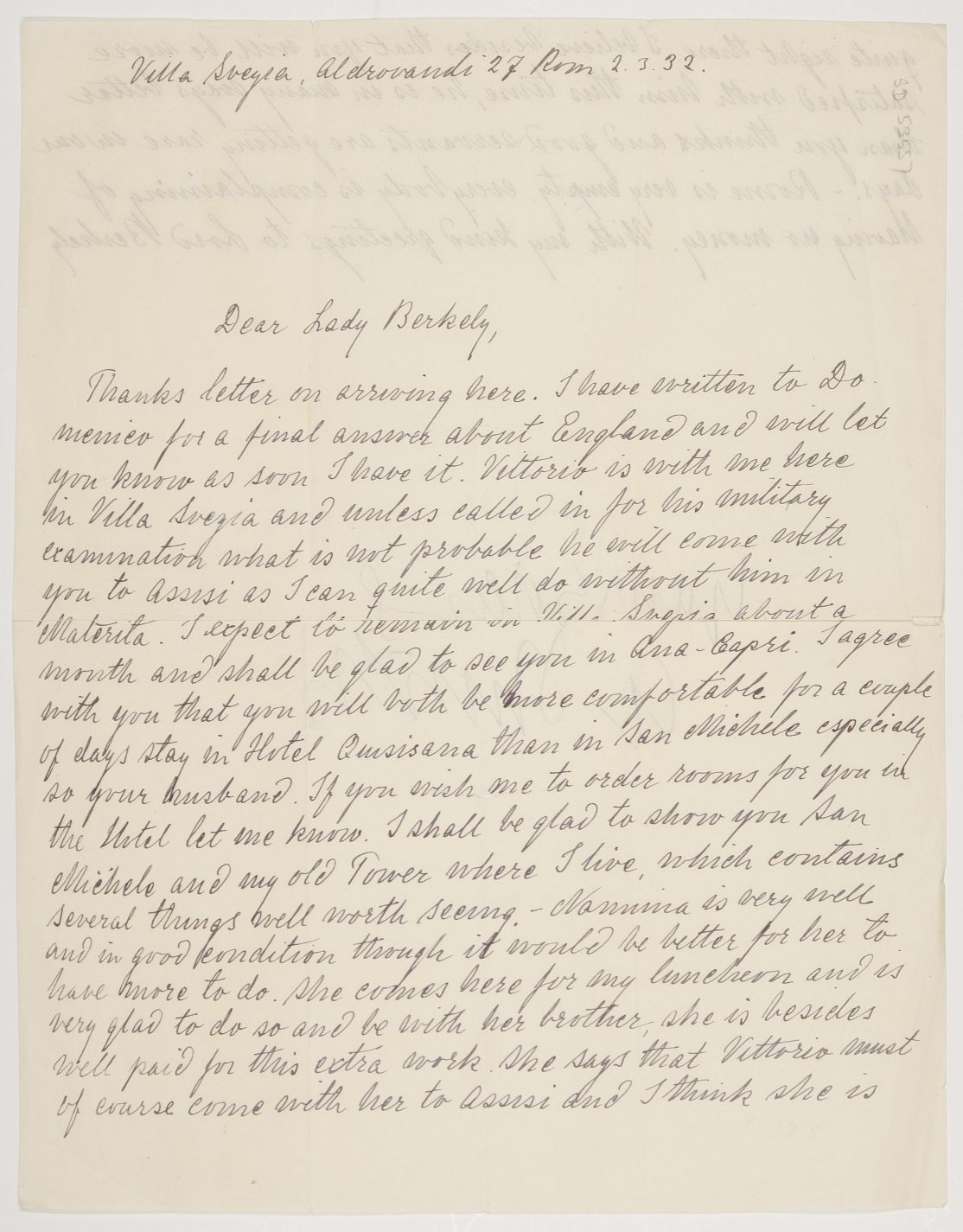 (Axel, 1857-1949, Physician to the Swedish Royal Family, Author of 'the Story of San Michele') — Sophie Dupré Autographs