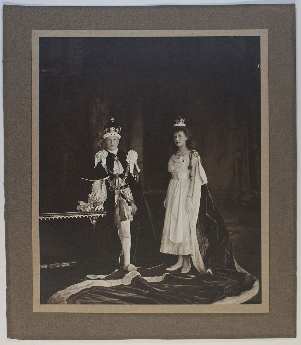 (1894-1972, King of Great Britain, later the Duke of Windsor) and his sister MARY (1897-1965, Princess Royal, Countess of Harewood)] — Sophie Dupré Autographs