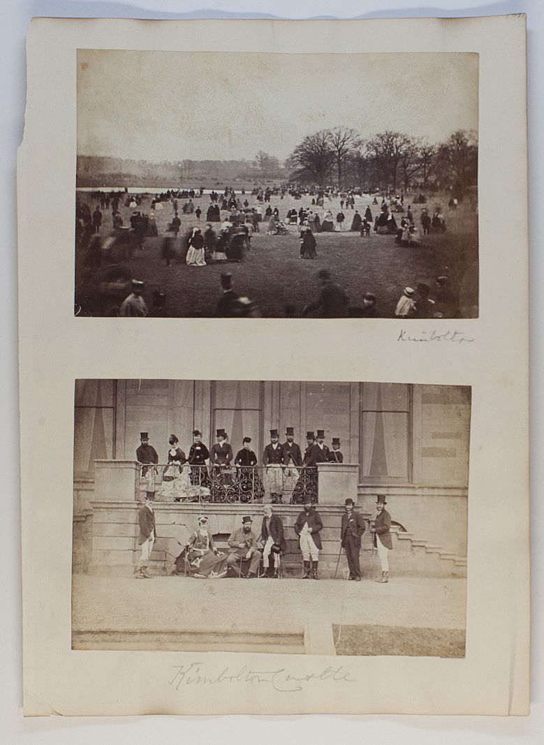 (William Drogo Montagu, 1823-1890, from 1855 7th Duke), and his wife LOUISE, 1832-1911, née Countess von Alten, Mistress of the Robes, 1858-1859, from 1892 second wife of the 8th Duke of Devonshire)] — Sophie Dupré Autographs
