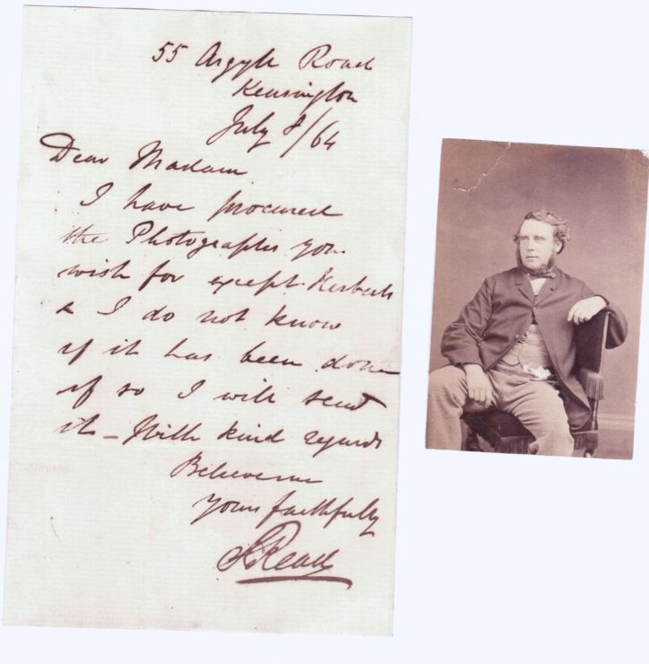 (Samuel, circa 1815-1883,  Artist in Water Colours) — Sophie Dupré Autographs